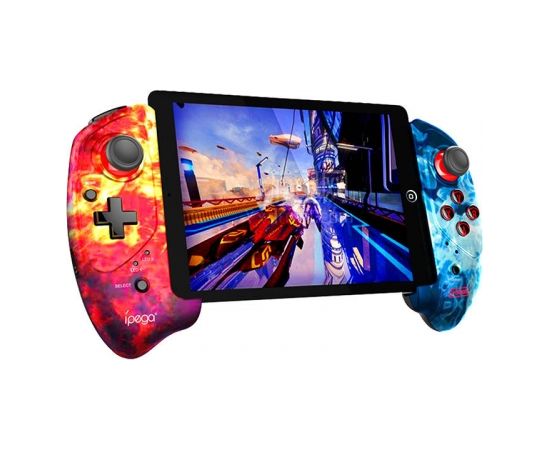 iPega PG-9083B Wireless Gaming Controller with smartphone holder (flame)