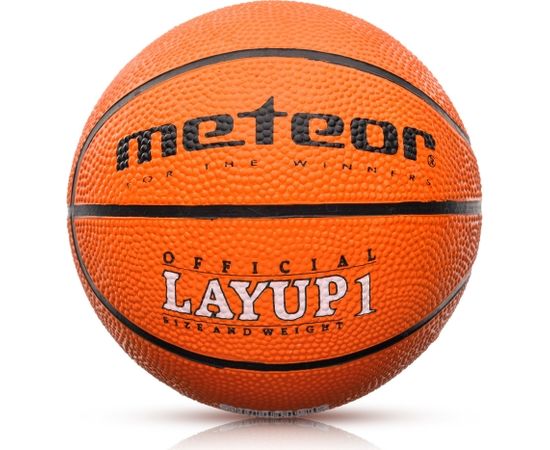 Basketbola bumba Meteor Layup 1 orange