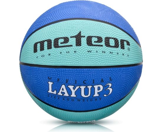 Basketbola bumba Meteor Layup 3 blue
