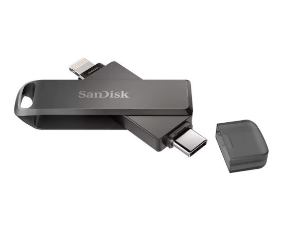 SanDisk iXpand Flash Drive Luxe 128GB - USB-C + Lightning