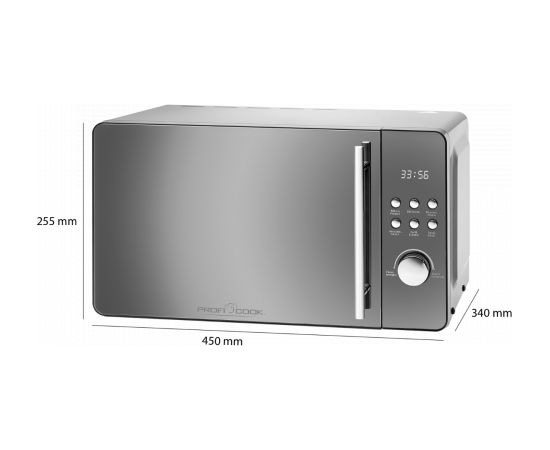 Microwave with grill Proficook MWG1175S