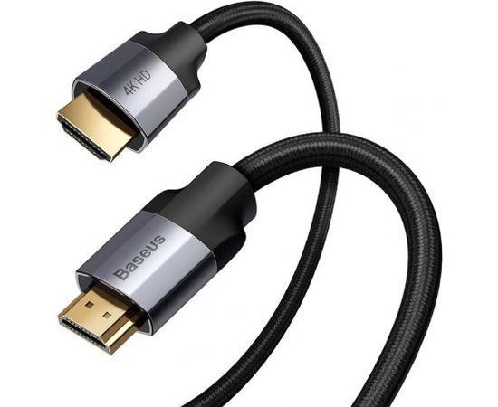 Baseus Enjoyment Series HDMI Cable, 4K, 0.75m (Black / Gray)