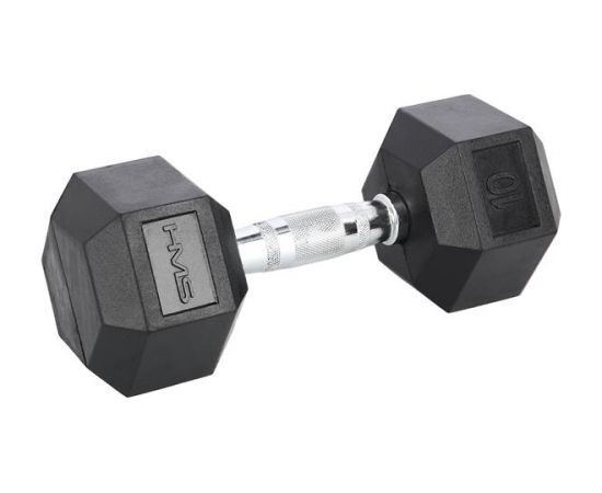 Hantele HEX PRO BLACK 10 KG HMS (1 gab.) Гантели и наборы