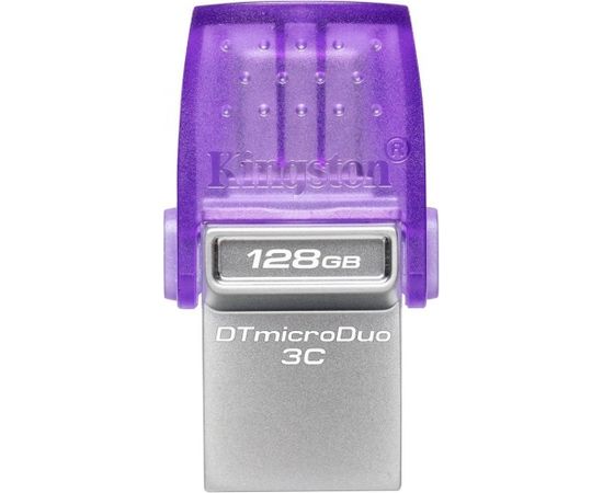 Kingston 128GB DataTraveler microDuo 3C 200MB/s dual USB-A + USB-C EAN: 740617328165