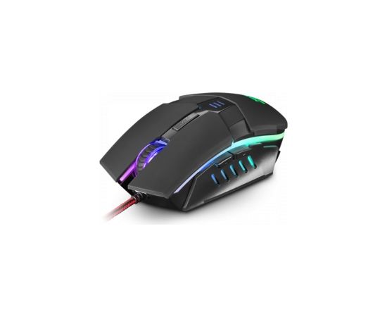Mars Gaming MM116 Игровая мышь с 7 LED RGB цветами 3200 DPI USB черный
