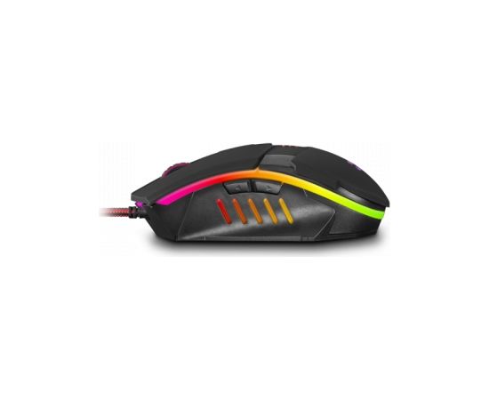 Mars Gaming MM116 Игровая мышь с 7 LED RGB цветами 3200 DPI USB черный