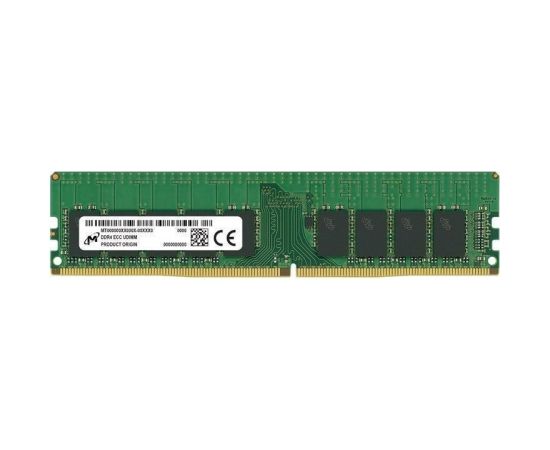 Server Memory Module|MICRON|DDR4|16GB|UDIMM/ECC|3200 MHz|CL 22|1.2 V|MTA9ASF2G72AZ-3G2R