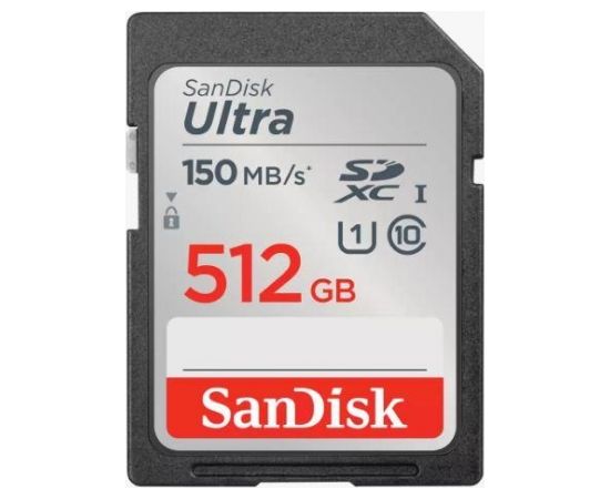 MEMORY SDXC 512GB UHS-I/SDSDUNC-512G-GN6IN SANDISK