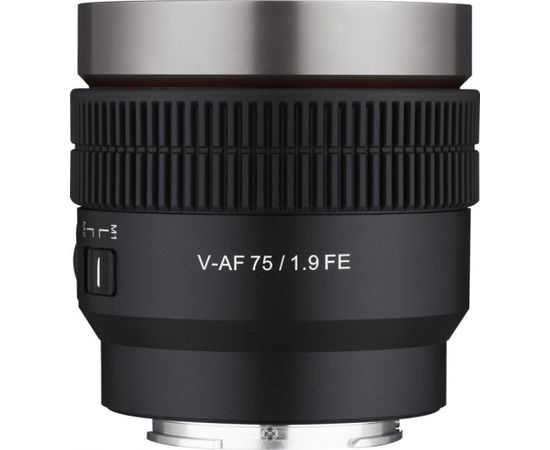 Samyang V-AF 75mm T1.9 lens for Sony FE