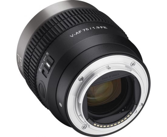 Samyang V-AF 75mm T1.9 lens for Sony FE