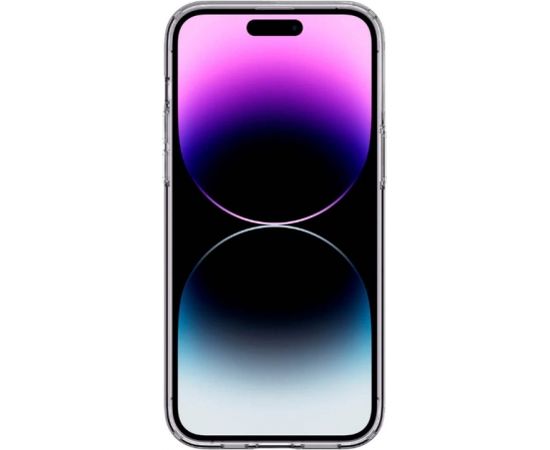 Spigen Liquid Crystal Elastīgs triecienu absorbējošs aizmugures maks priekš Apple iPhone 14 Pro Max Caurspīdīgs