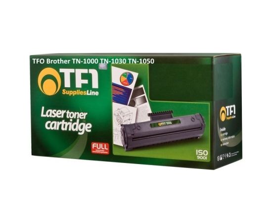 TFO Brother TN-1000 / TN-1030 / TN-1050 Lāzedrukas kasete priekš HL-1110 / DCP-1510 1.5K Lapas (Analogs)