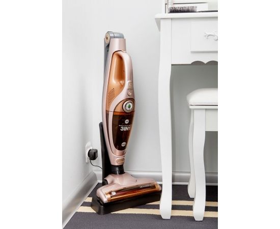 Eldom 3in1 SWAN vertical vacuum cleaner, wireless, LED lighting, turbo brush Putekļu sūcēji