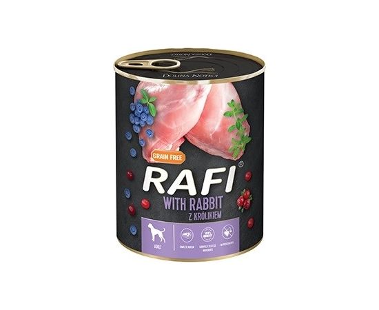Dolina Noteci Rafi with rabbit, blueberry and cranberry - 800g