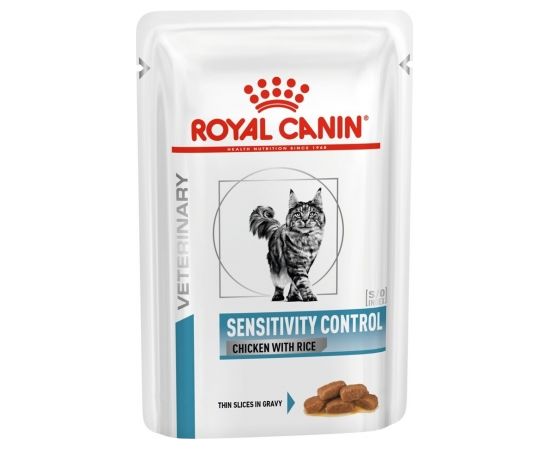 ROYAL CANIN Vet Sensitivity Control Chicken with rice - cat wet food - 12x85 g