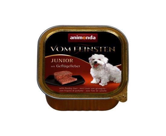 animonda Vom Feinsten with poultry liver Beef, Liver, Pork Junior 150 g