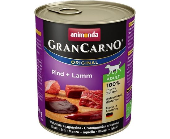 animonda GranCarno Original Beef, Lamb Adult 800 g