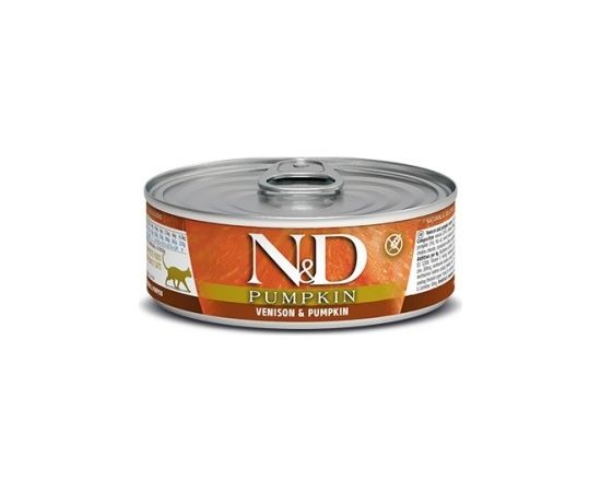 FARMINA N&D CAT VENISON & PUMPKIN 80g