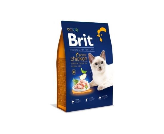 BRIT Dry Premium By Nature Indoor Chicken - dry cat food - 800 g