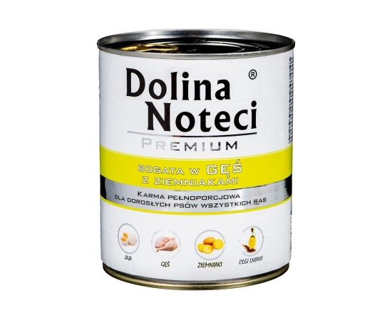 Dolina Noteci 5902921300069 dogs moist food Goose 800 g