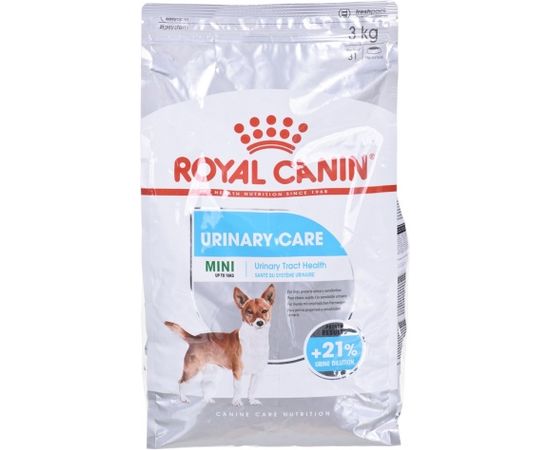 Royal Canin Mini Urinary Care -dog food, corn, poultry -  Maize, Poultry, Dry food for adult dogs- 3 kg