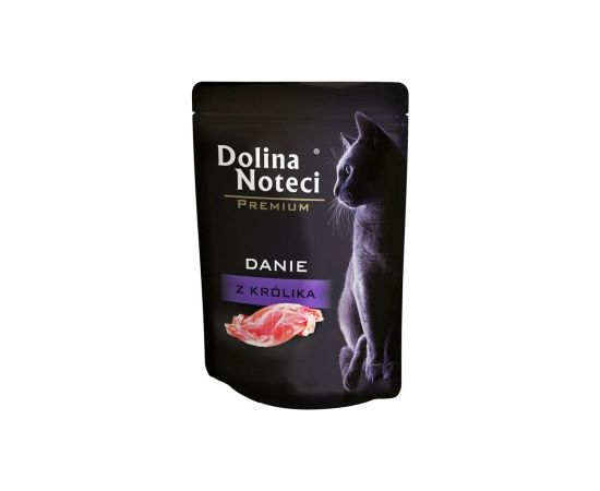 Dolina Noteci Rabbit dish for cats 85g