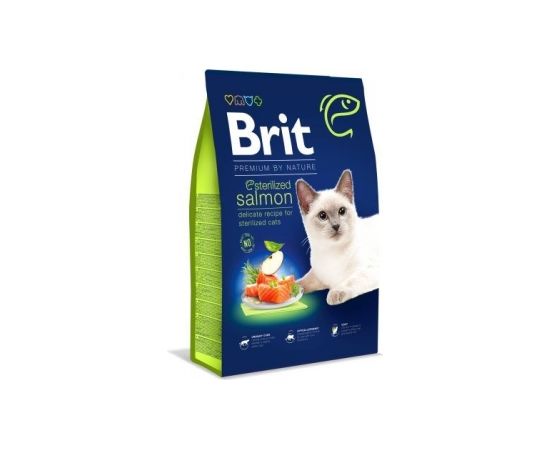 BRIT Dry Premium Sterilized with salmon - 300g