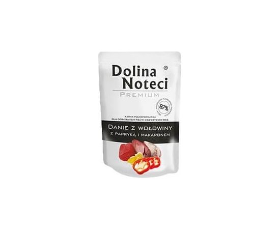 Dolina Noteci Premium beef dish with peppers and pasta - 300g