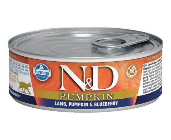 Farmina N&D Cat Lamb & Pumpkin & Blueberry  80g