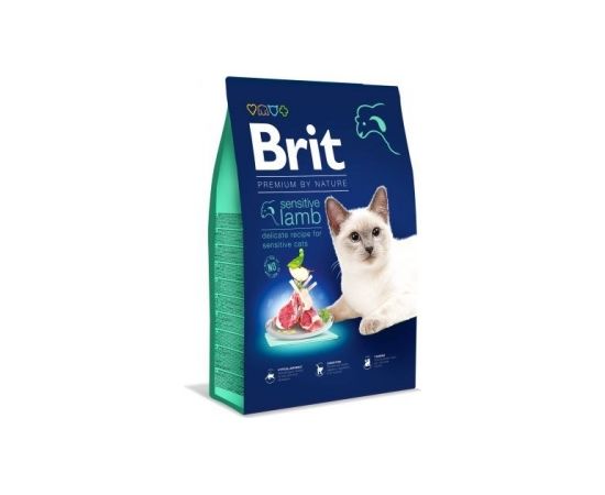 BRIT PREMIUM BY NATURE SENSITIVE Dry cat food Lamb 300 g