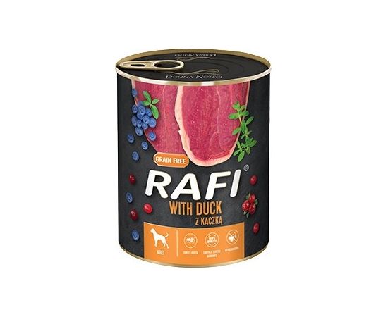 Dolina Noteci Rafi Dog wet food with duck, blueberries and cranberries - 800g
