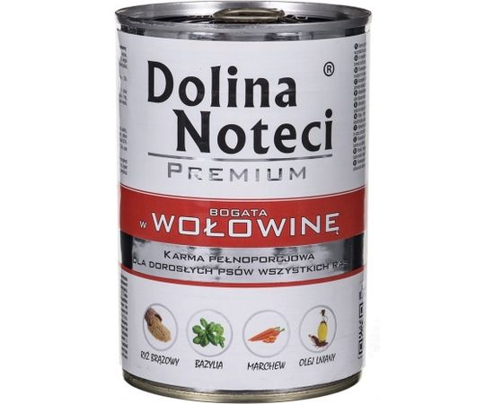 Dolina Noteci 5902921301325 dogs moist food Beef,Pork Adult 400 g