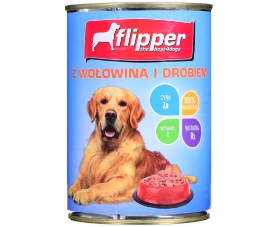 Dolina Noteci Flipper with beef and poultry - 400 g