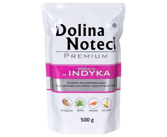 Dolina Noteci Premium Indyka 500 g Turkey, Vegetable Adult