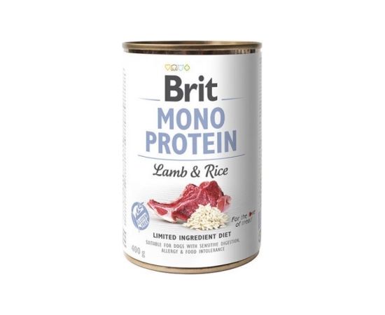 Brit Brti Mono Protein Lamb, Brown Rice - 400 g