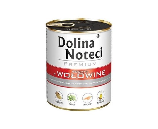 Dolina Noteci 5902921300007 dogs moist food Beef, Pork Adult 800 g