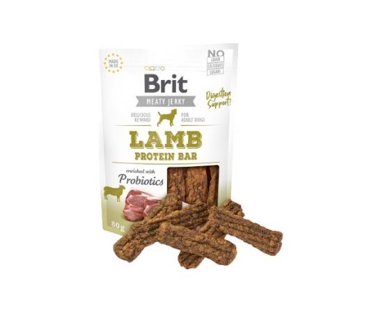 Brit Jerky Snack Dog Snacks Lamb 80 g