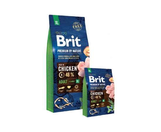 Brit Premium by Nature Adult XL 15kg Chicken, Salmon