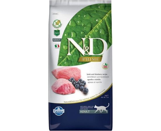 Farmina N&D Prime Cat Lamb & Blueberry Adult 5  kg