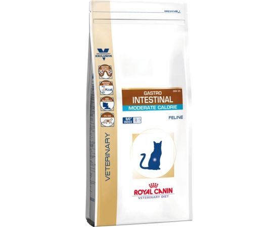 Royal Canin Gastro Intestinal Moderate Calorie cats dry food 4 kg Adult Poultry, Rice