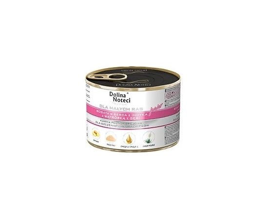 Dolina Noteci Premium Junior rich in turkey hearts with goose liver 185g