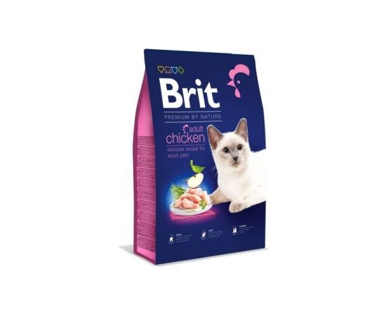 BRIT Dry Premium Adult Chicken - dry cat food - 300 g