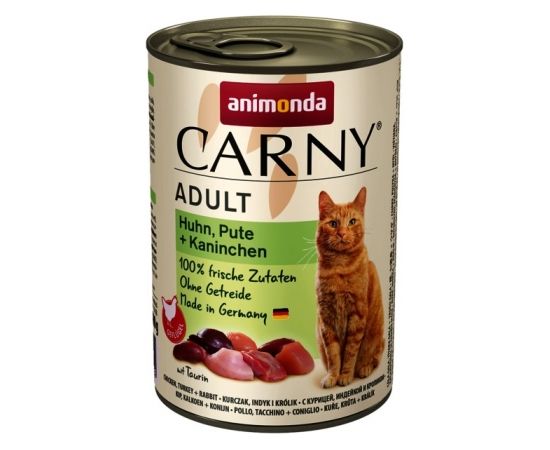 ANIMONDA Carny Adult flavour: chicken. turkey. rabbit - wet cat food - 400g