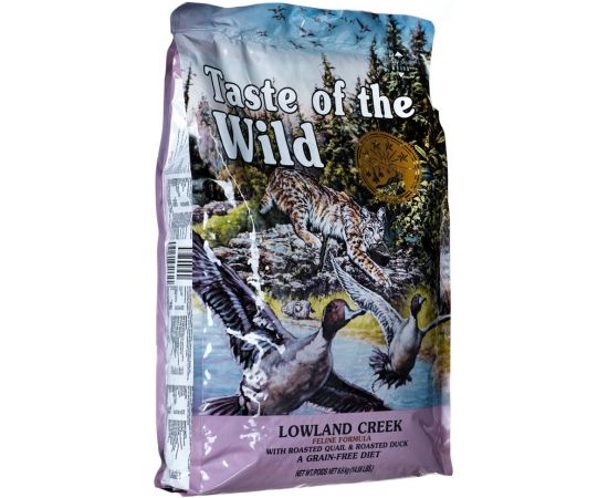 Dry cat food - Taste of the Wild Lowland Creek 6,6  kg