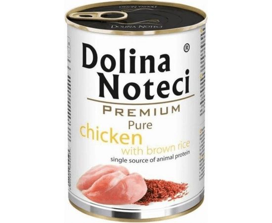 Dolina Noteci Premium Pure rich in chicken with rice - wet dog food - 400g