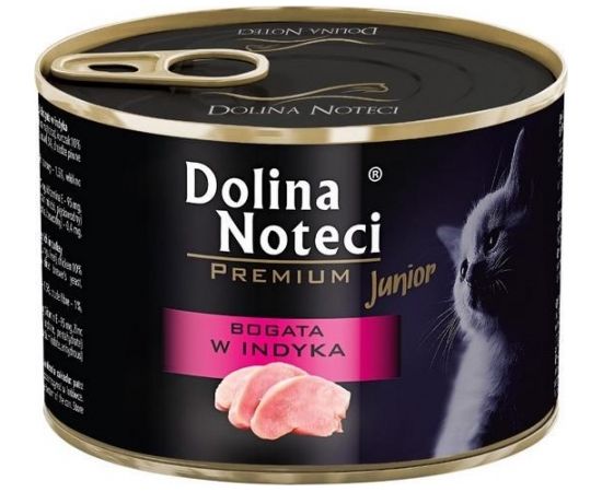 Dolina Noteci Premium Junior rich in turkey - wet cat food - 185g