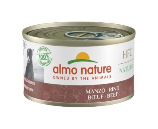 ALMO Nature HFC NATURAL beef - wet food for adult dogs - 95 g