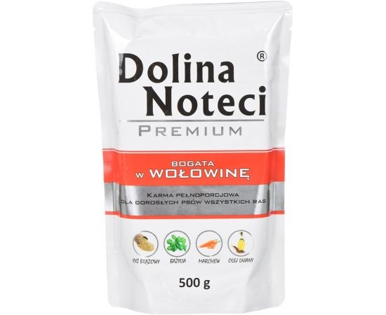 Dolina Noteci 5902921300007 dogs moist food Beef,Pork Adult 500 g