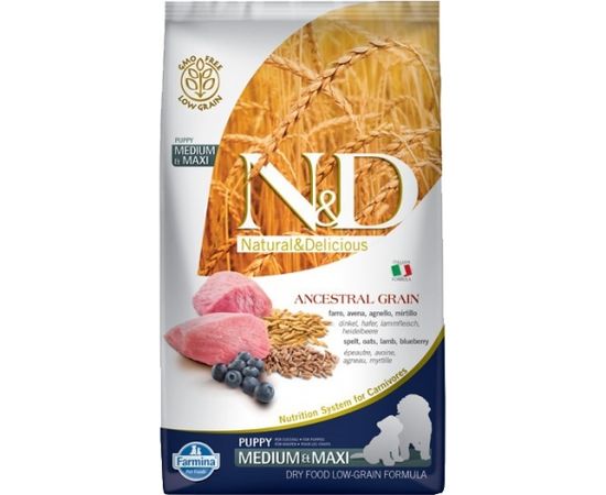 FARMINA N&D ANCESTRAL GRAIN DOG MEDIUM & MAXI  12kg