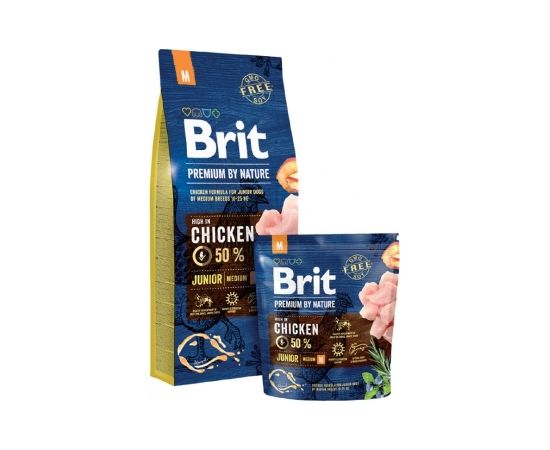 Brit Premium by Nature Junior M 3 g Adult Chicken